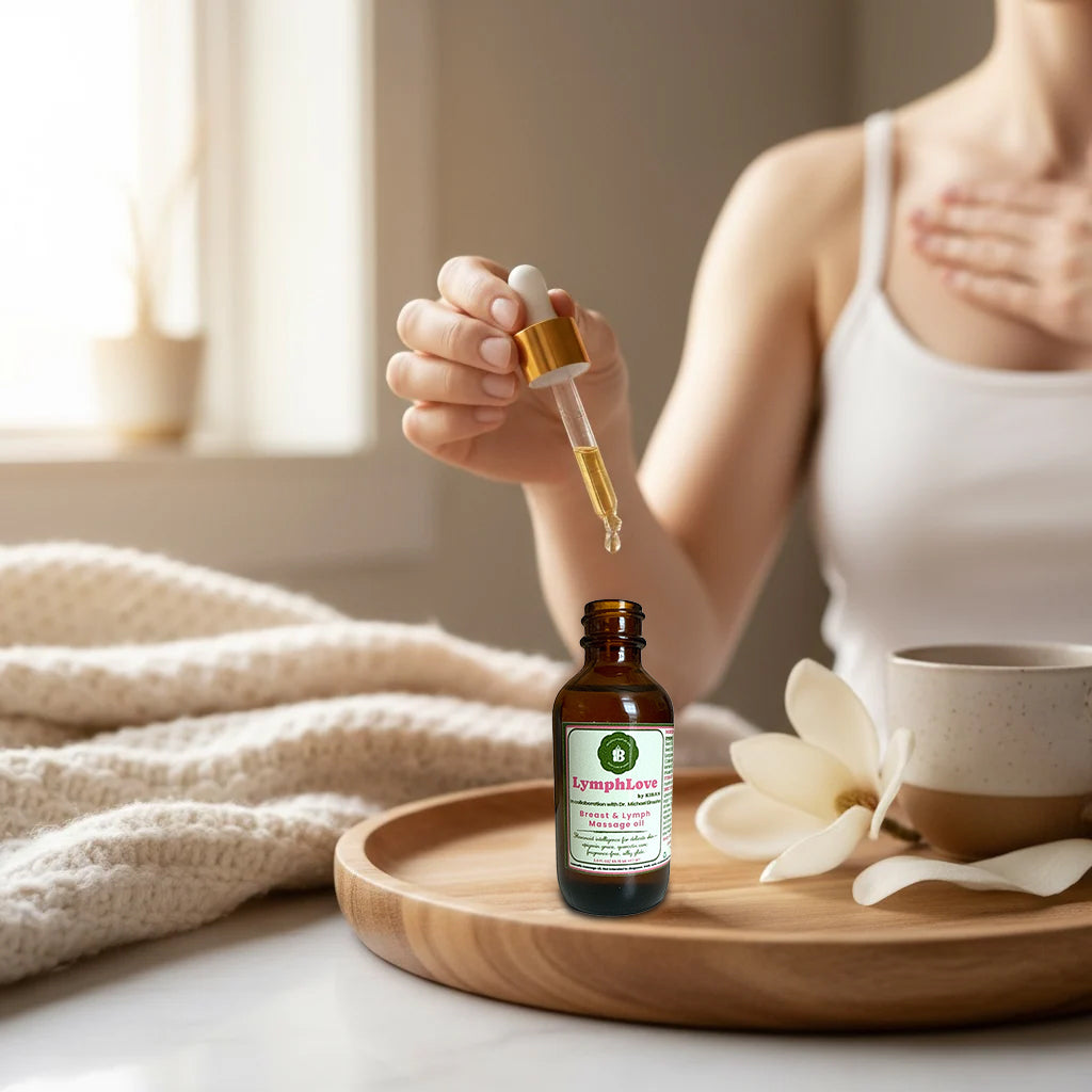 Body Care by Kiran LymphLove massage oil