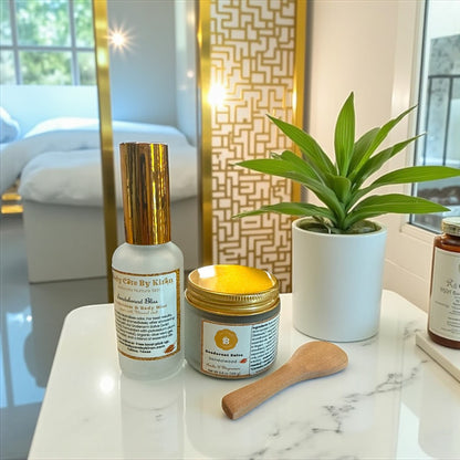 Underarm Salve + Deodorant Mist Duo with Magnesium & Kaolin Clay – Aluminum-Free, Baking soda Free Freshness.