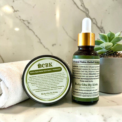 Psoriasis-Prone | Eczema Prone- Skin Support Duo | Scalp & Skin