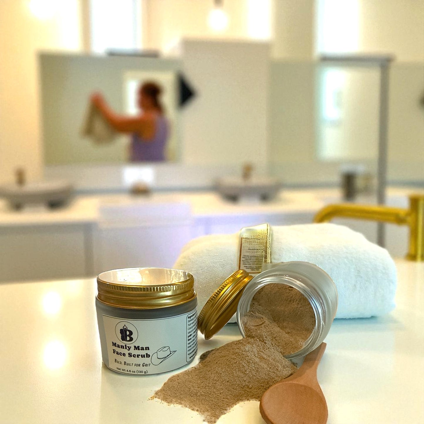 Deep Exfoliating Men Face Scrub