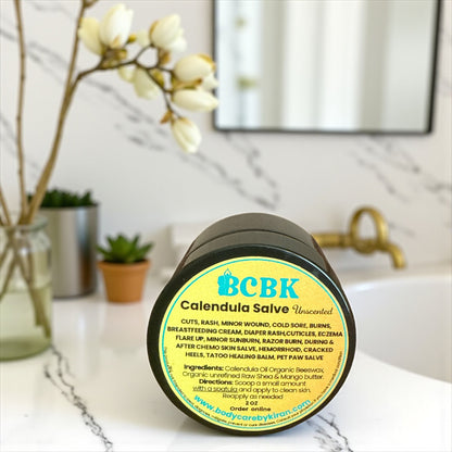 Calendula Salve – Eczema Flare-up |Unscented Multi-Purpose Balm.