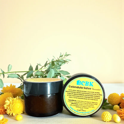 Calendula Salve – Eczema Flare-up |Unscented Multi-Purpose Balm.